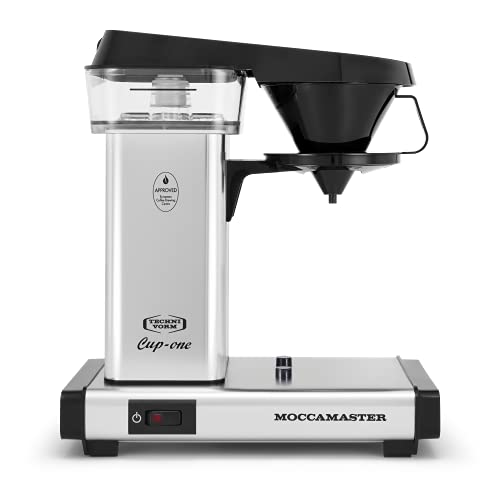テクニフォーム モカマスター Technivorm Moccamaster 69212 シングルサーブ コーヒーメーカー 1杯用 ポリッシュシルバー テクニフォーム モカマスター Technivorm Moccamaster 69212 シングル