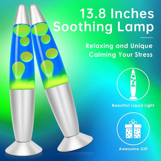 Lazzgan ラッズガン Lava Lamp ラヴァランプ 青x緑の通販はau PAY