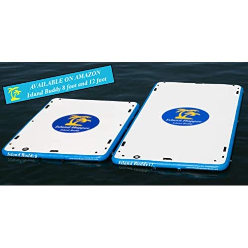 Island Hopper Island Buddy 8 フィート インフレータブル スイミング ウォーター プラットフォームの通販は