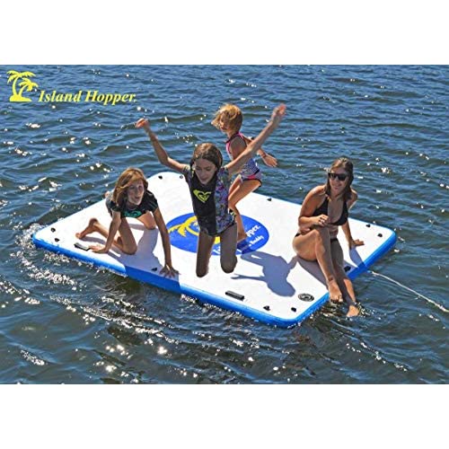Island Hopper Island Buddy 8 フィート インフレータブル スイミング ウォーター プラットフォームの通販は