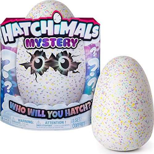 Hatchimals Mystery-Cloud Coveの4つのふわふわインタラクティブミステリーキャラクターの1つをハッチングの通販は