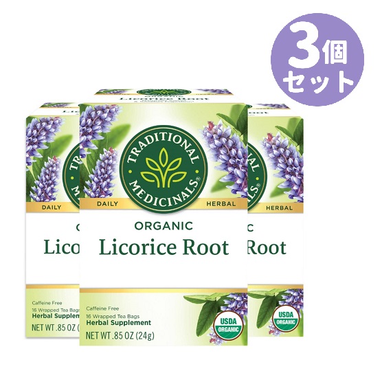 Traditional Medicinals Organic Licorice Root Teaトラディショナルメディシナル オーガニック