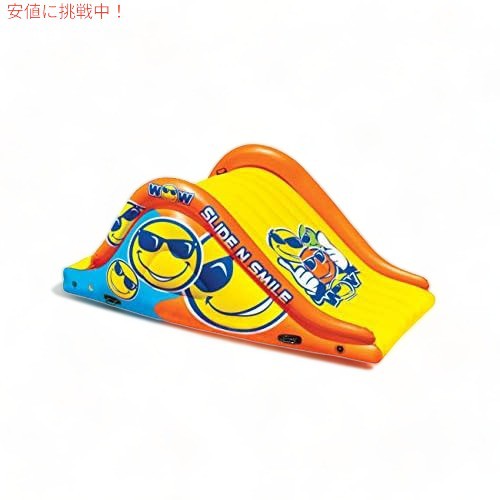 Wow Sports Slide N Smile Slide ワオ スライド＆スマイル 2.7メートル ウォータースライド 19-2060 滑り台の通販は