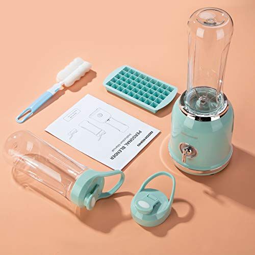 REDMOND パーソナルブレンダー、ポータブルボトル2個、速度制御と