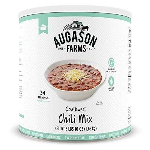 Augason Farms Southwest Chili MixNetwt。 3ポンド10オンス（1.65 kg