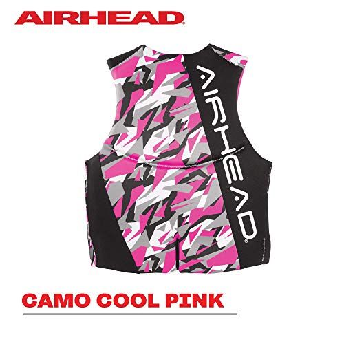 AIRHEAD Women’s CAMOCOOLKwikドライネオライトフレックスライフジャケット　Lサイズ