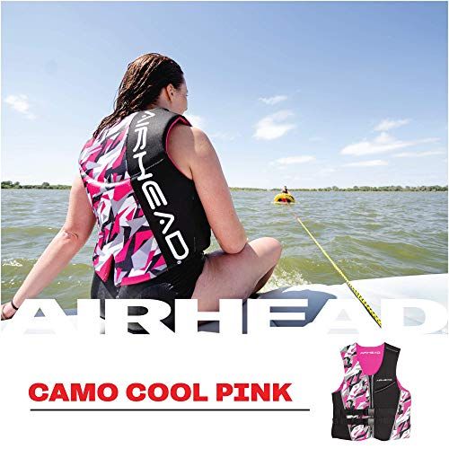 AIRHEAD Women’s CAMOCOOLKwikドライネオライトフレックスライフジャケット　Lサイズ