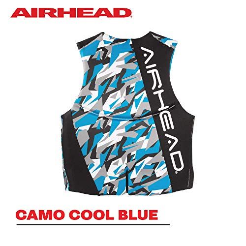 AIRHEAD Men’s CAMOCoolKwikドライネオライトフレックスライフジャケット