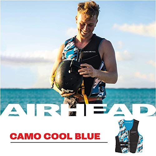 AIRHEAD Men's CAMOCoolKwikドライネオライトフレックスライフジャケット