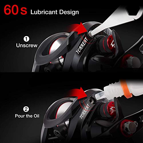 Piscifun Torrentベイトキャスティングフィッシングリールの通販はau