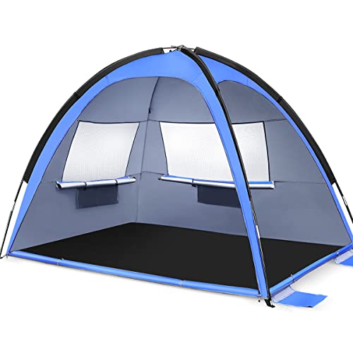 FEFLO ビーチテントサンシェードシェルター：3 - 4人用