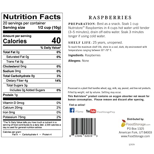 ニュートリストア フリーズドライ ラズベリー＃10缶フルーツ