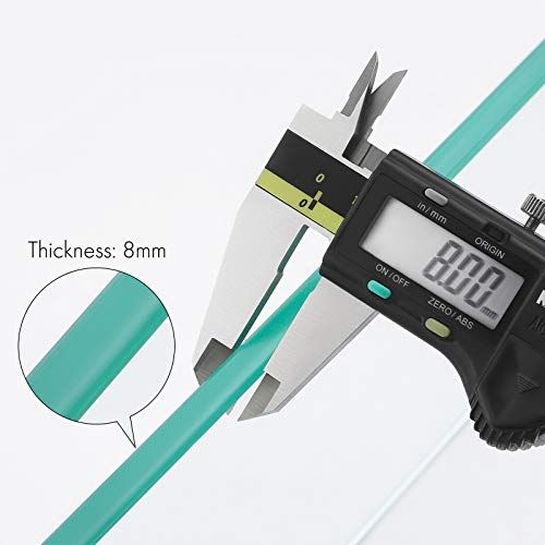 KES アルミ バスルーム ガラス棚 強化ガラス 長方形 1段 極厚 シルバー 壁掛け式 A4126A