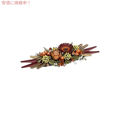 レゴ LEGO アイコン ドライフラワー センターピース 10314 大人用ボタニカルコレクションクラフトセット - ローズとガーベラ付き造花_2