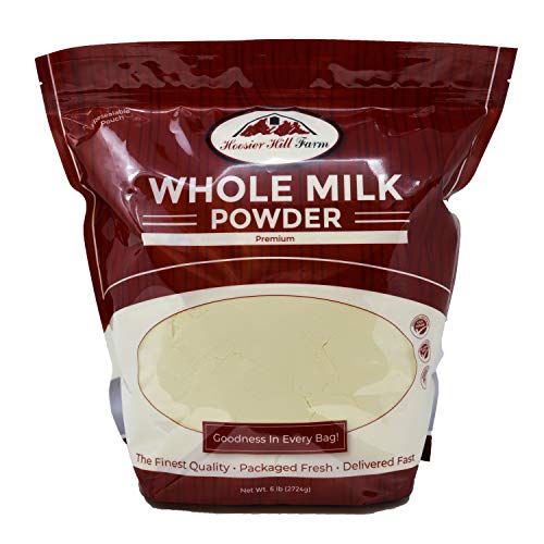 Hoosier Hill Farm All American Dairy 全粉乳 6 ポンド ホルモンフリー & 添加物なし (1 パック)