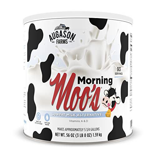 Augason Farms モーニング モーズ ローファット ミルク オルタナティブ 56 オンス #10 缶