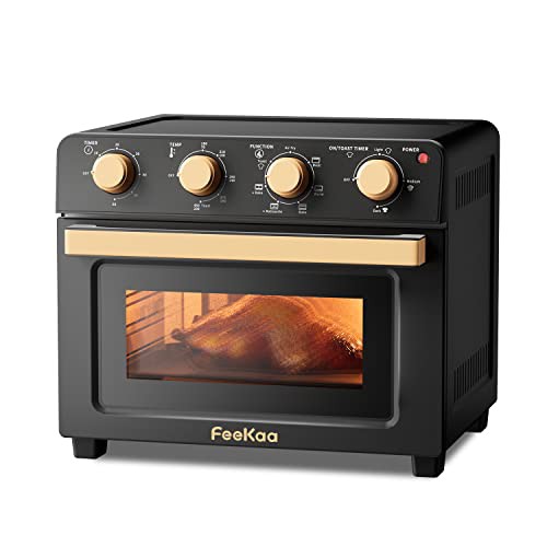 Feekaa エア フライヤー トースター オーブン XL 21 QT ブラック