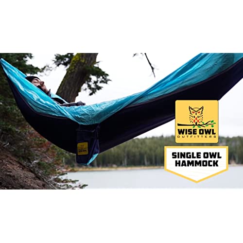 Wise Owl Outfitters キャンプ ハンモック ツリー ストラップ付きの