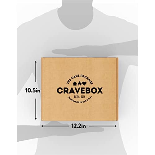 CRAVEBOX グルメ スペシャルティ スナック ボックス ケア パッケージ (20ct) リート 最終試験 オフィス 男性 女性