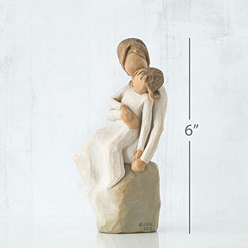 Willow Tree　母娘、ハンドペイントの彫刻フィギュア