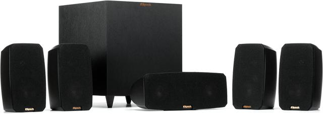 Klipsch ブラック リファレンス シアター パック 5.1 サラウンド
