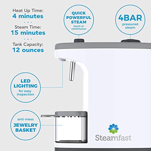 Steamfast SF-1000 JULE スチーム ジュエリークリーナー ホワイト 