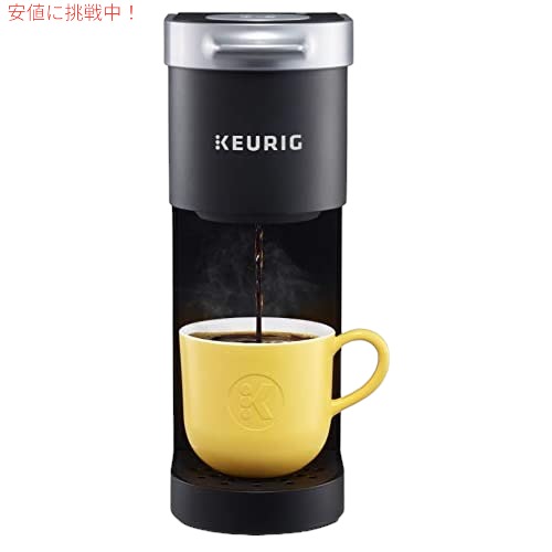 Keurig K-Mini コーヒー メーカー、シングル サーブ K カップ ポッド コーヒー ブリューワー、6 〜 12 オンス ブラック