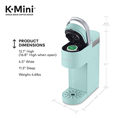 Keurig K-Mini コーヒー メーカー、シングル サーブ K カップ ポッド コーヒー ブリューワー、6 〜 12 オンス オアシス_4