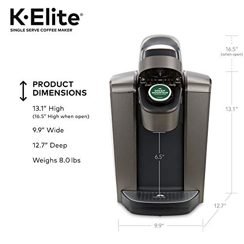 Keurig K-Eliteコーヒーメーカー、シングルサーブKカップポッド