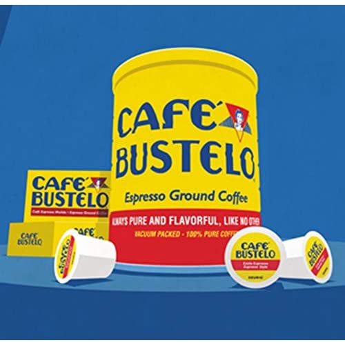 Caf? Bustelo エスプレッソ スタイル ダーク ロースト コーヒー 12 カウント (6 パック)_5