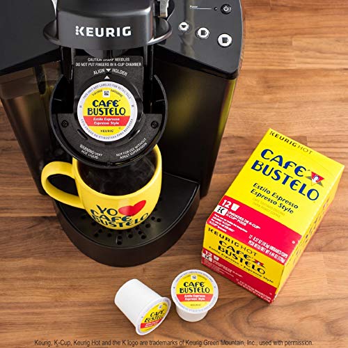 Caf? Bustelo エスプレッソ スタイル ダーク ロースト コーヒー 12 カウント (6 パック)_3