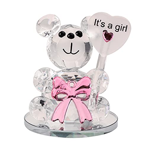 クリス＆ジェムズ クリスタルベビーシャワーデコレーション8個セット It’s a Boy & It’s a Girl (ブルー)_4