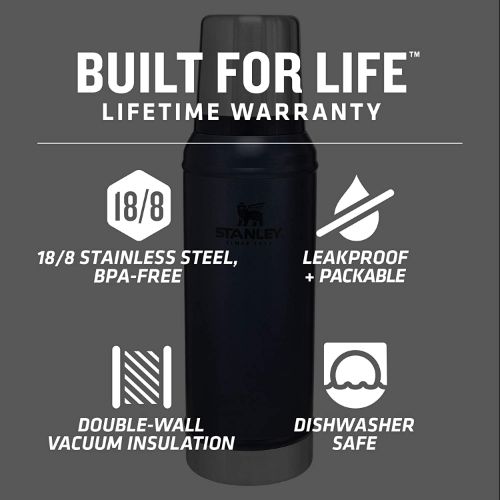 スタンレー 真空断熱ボトル Stanley 10-07932-001 約1L　ネイビー_1