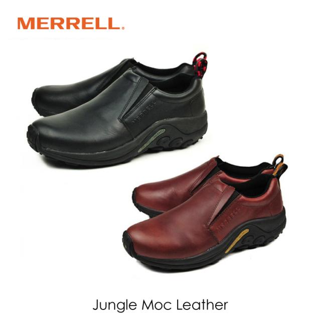 merrell jungle moc black leather
