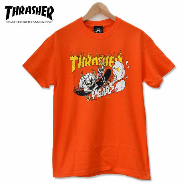 レア 廃盤 US企画 THRASHER NECK FACE Tシャツ