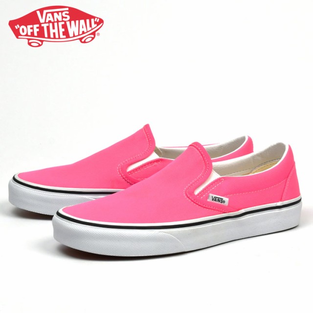 バンズ スリッポン スニーカー ピンク Vans Old Classic Slip On Neon Knockout Pink True White Vn0a4u38wt6の通販はau Pay マーケット Voks