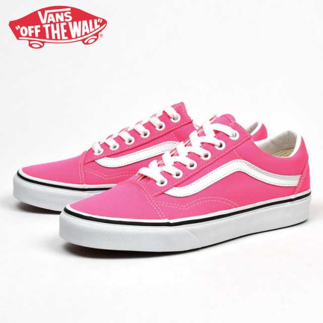 バンズ オールドスクール スニーカー ピンク Vans Old Skool Neon Knockout Pink True White Vn0a4u3bwt6の通販はau Pay マーケット Voks