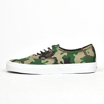 Vans shop authentic camo