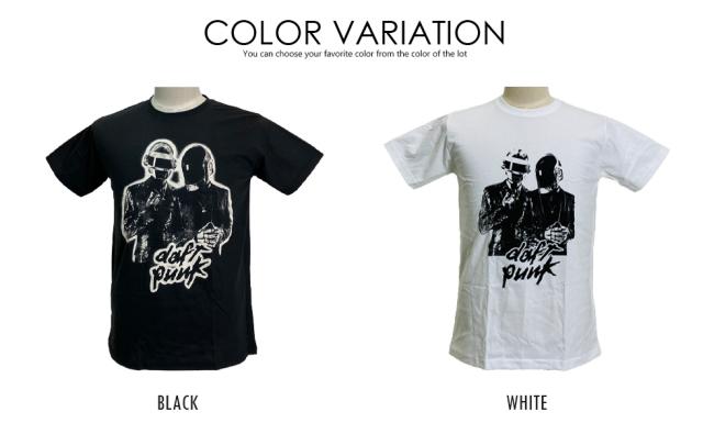 Daft punk ダフトパンク 公式Tシャツ DAFT PUNK Tシャツ GEEKS RULE