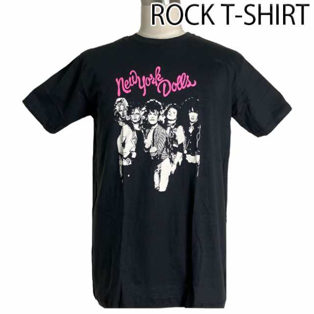 New York Dolls グラフィック Tシャツ ニューヨーク ドールズ Trash Photo ロックTシャツ バンドTシャツ メンズ  レディース ロックT バン｜au PAY マーケット