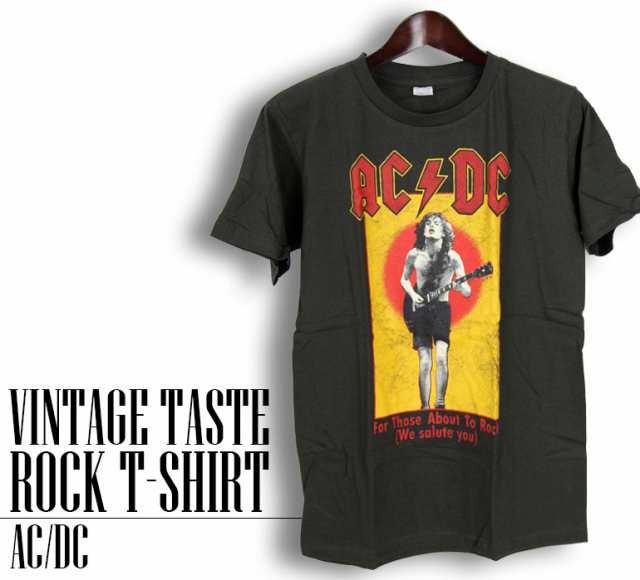 ヴィンテージ風 AC/DC Tシャツ エーシーディーシー ロックTシャツ バンドTシャツ 半袖 メンズ レディース かっこいい バンT ロックT バンの通販はau  PAY マーケット - T-LINK au PAY マーケット店 | au PAY マーケット－通販サイト