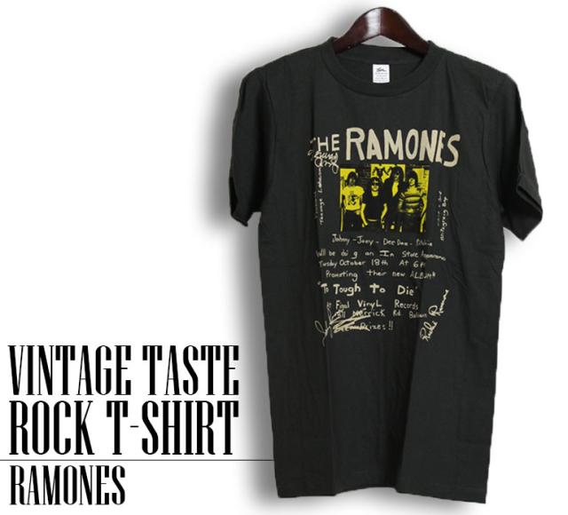 ヴィンテージ風 Ramones Tシャツ ラモーンズ ロックTシャツ バンドT