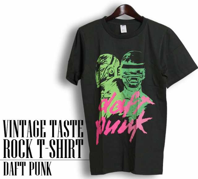 ヴィンテージ風 Daft Punk Tシャツ ダフトパンク ロックTシャツ バンドTシャツ 半袖 メンズ レディース かっこいい バンT ロックT  バンドT ダンス ロック パンク 大きいサイズ 綿 黒 白 ブラック ホワイト M L XL 2XLの通販はau PAY マーケット - T-LINK  au