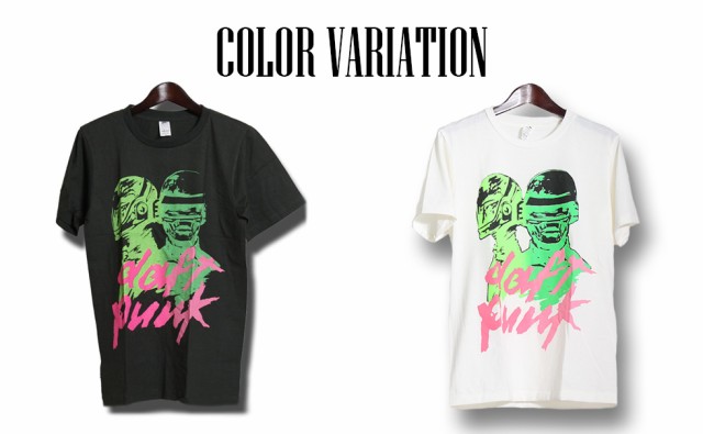 ヴィンテージ風 Daft Punk Tシャツ ダフトパンク ロックTシャツ