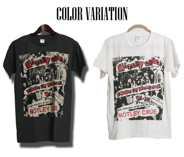 ヴィンテージ風 Motley Crue Tシャツ モトリークルー ロックTシャツ