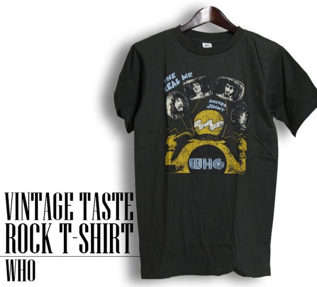 ヴィンテージ風 The Who Tシャツ ザ・フー ロックTシャツ バンドT 