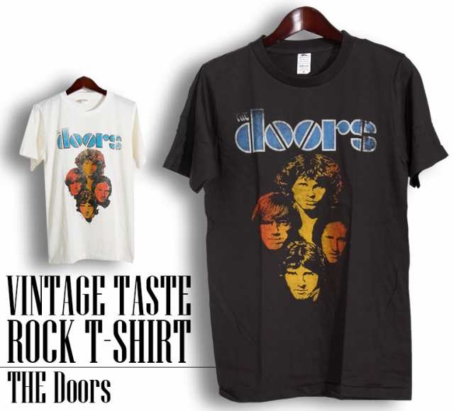 ヴィンテージ風 Doors Tシャツ ドアーズ ロックTシャツ バンドTシャツ