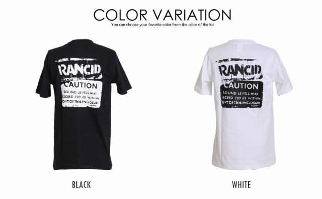 Rancid Tシャツ ランシド ロックTシャツ バンドTシャツ 半袖
