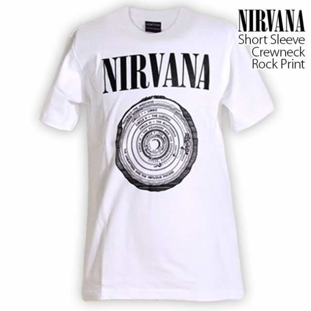 Nirvana Tシャツ ニルヴァーナ ロックTシャツ バンドTシャツ ニルバーナ Circle サークル メンズ レディース ロックT バンドT  ロゴ バン｜au PAY マーケット
