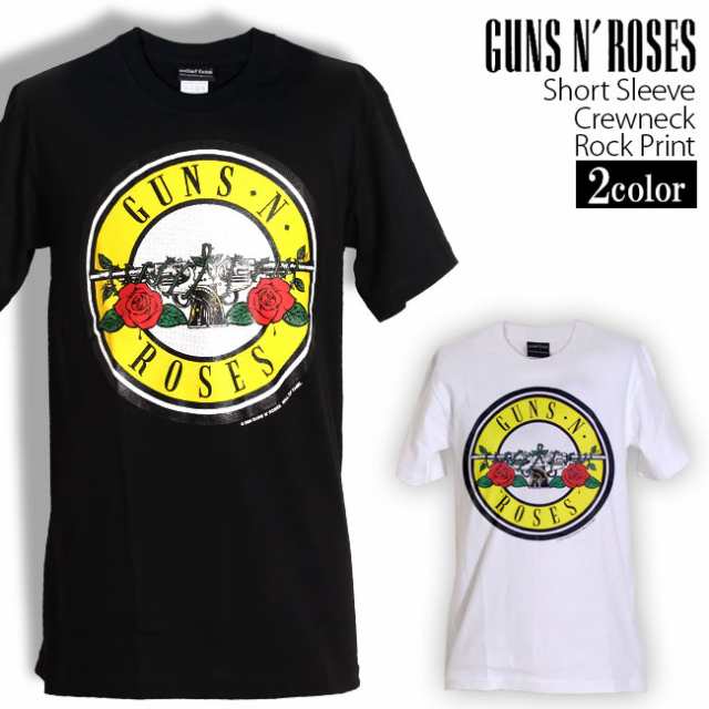 Guns N Roses Tシャツ ガンズ アンド ローゼズ GNR ロックTシャツ バンドTシャツ 半袖 メンズ レディース かっこいい バンT  ロックT バン｜au PAY マーケット